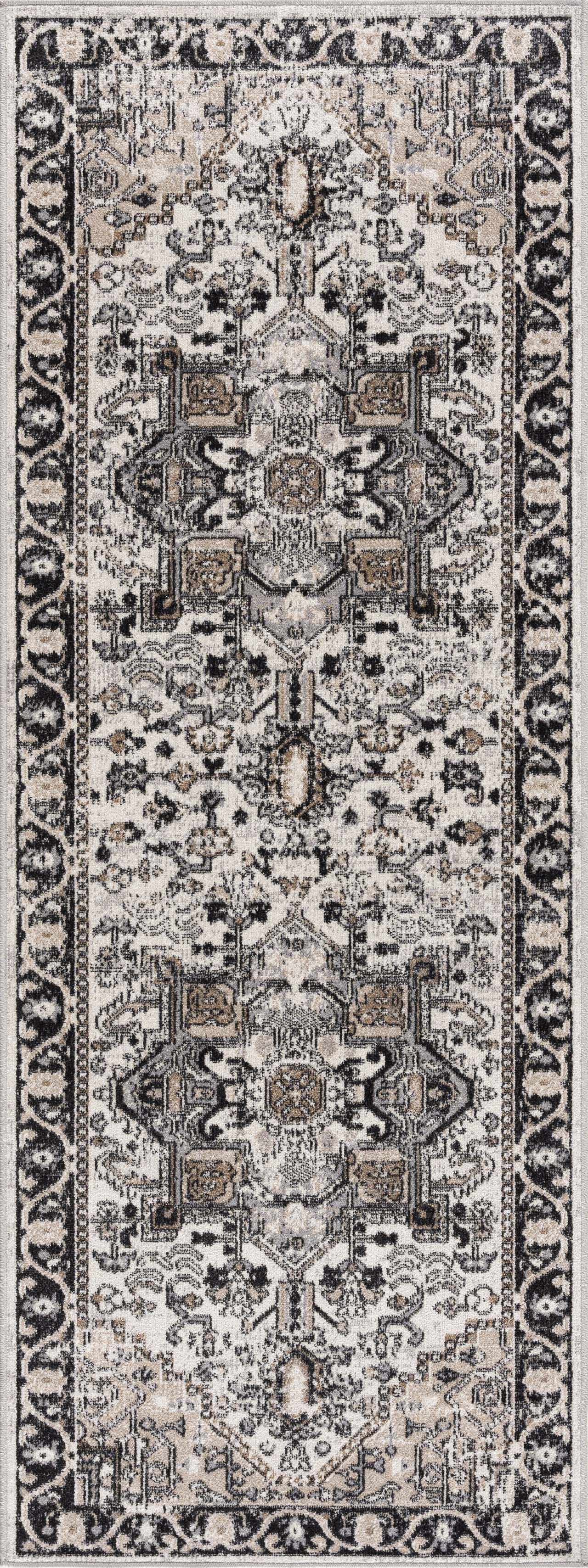 Cabacungan Washable Area Rug Traditional Machine Woven Polyester-7