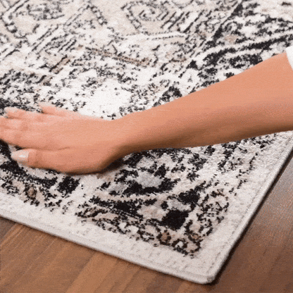 Cabacungan Washable Area Rug Traditional Machine Woven Polyester