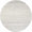 Round rug with a geometric pattern on a white background