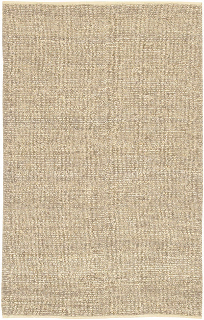 Glover Bleached Braided Jute Rug Ivory Hand Woven Medium Pile