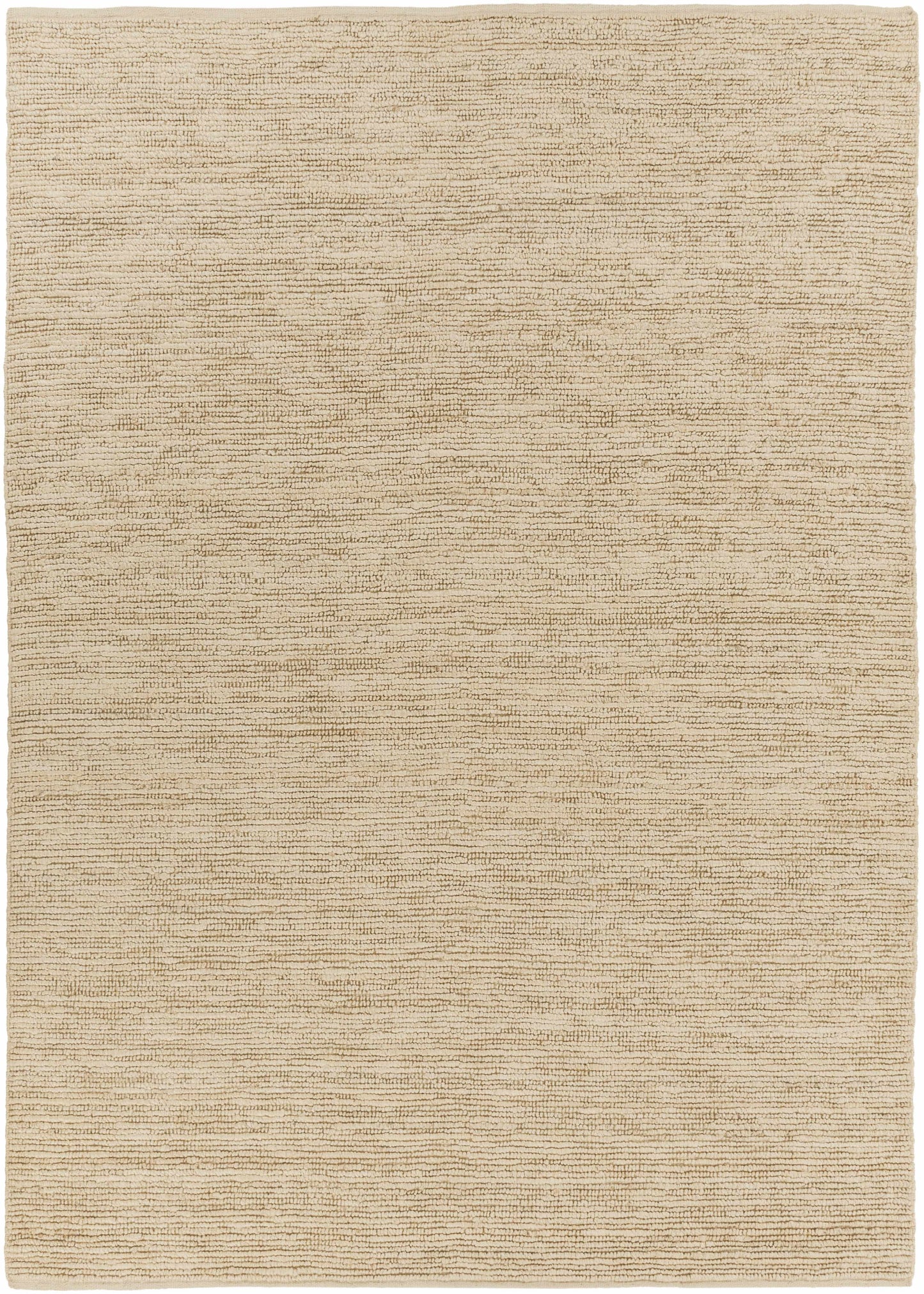 Glover Bleached Braided Jute Rug Ivory Hand Woven Medium Pile