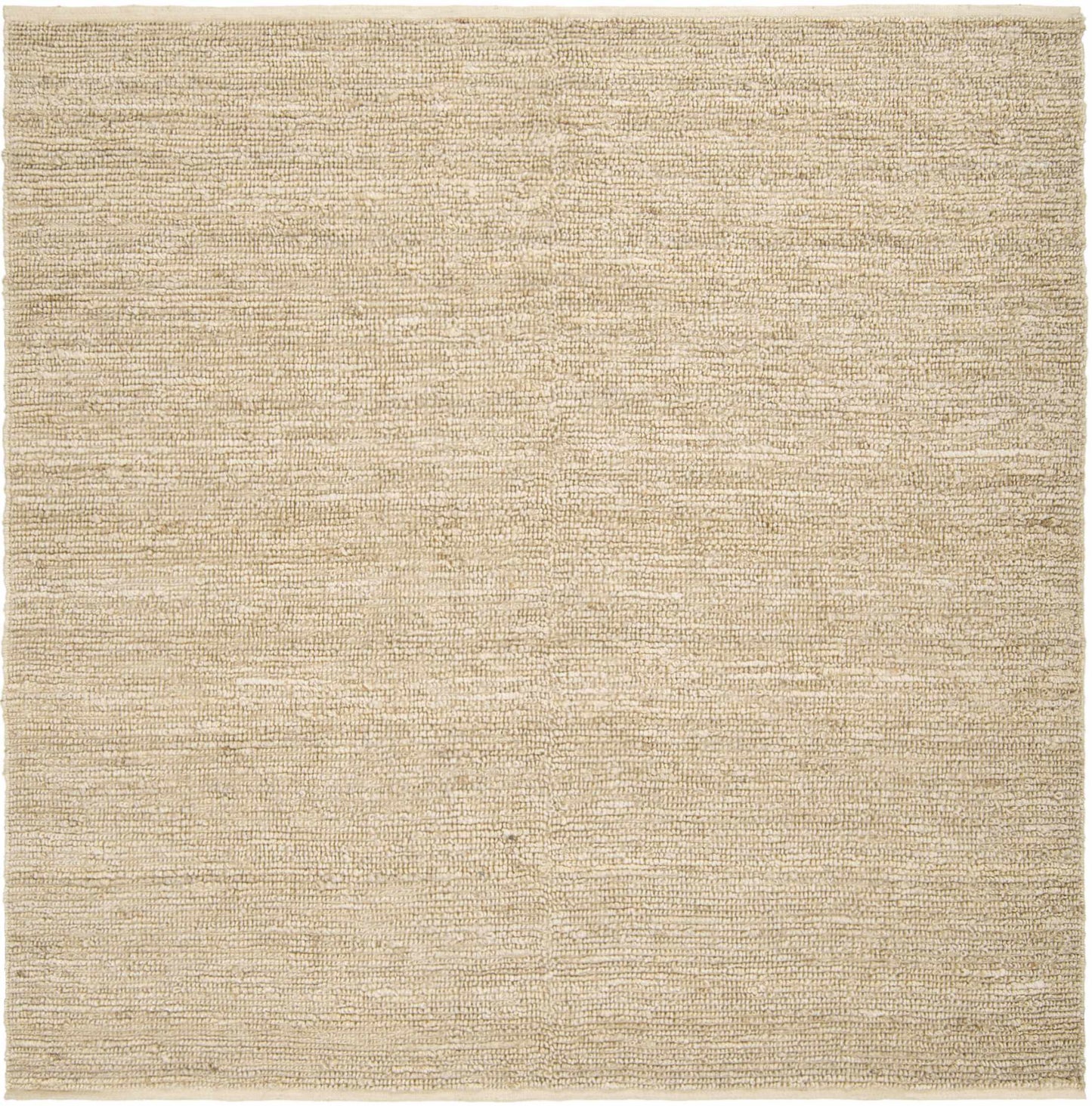Glover Bleached Braided Jute Rug Ivory Hand Woven Medium Pile