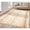 Handmade 100% Wool Tiger Print Area Rug Ivory Beige Multiple Sizes-0
