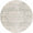 Round area rug with a pattern on a white background
