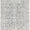 Long, narrow gray textured rug