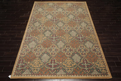 LoomBloom Hand Tufted Celadon Wool Oriental Area Rug Multiple Sizes-3