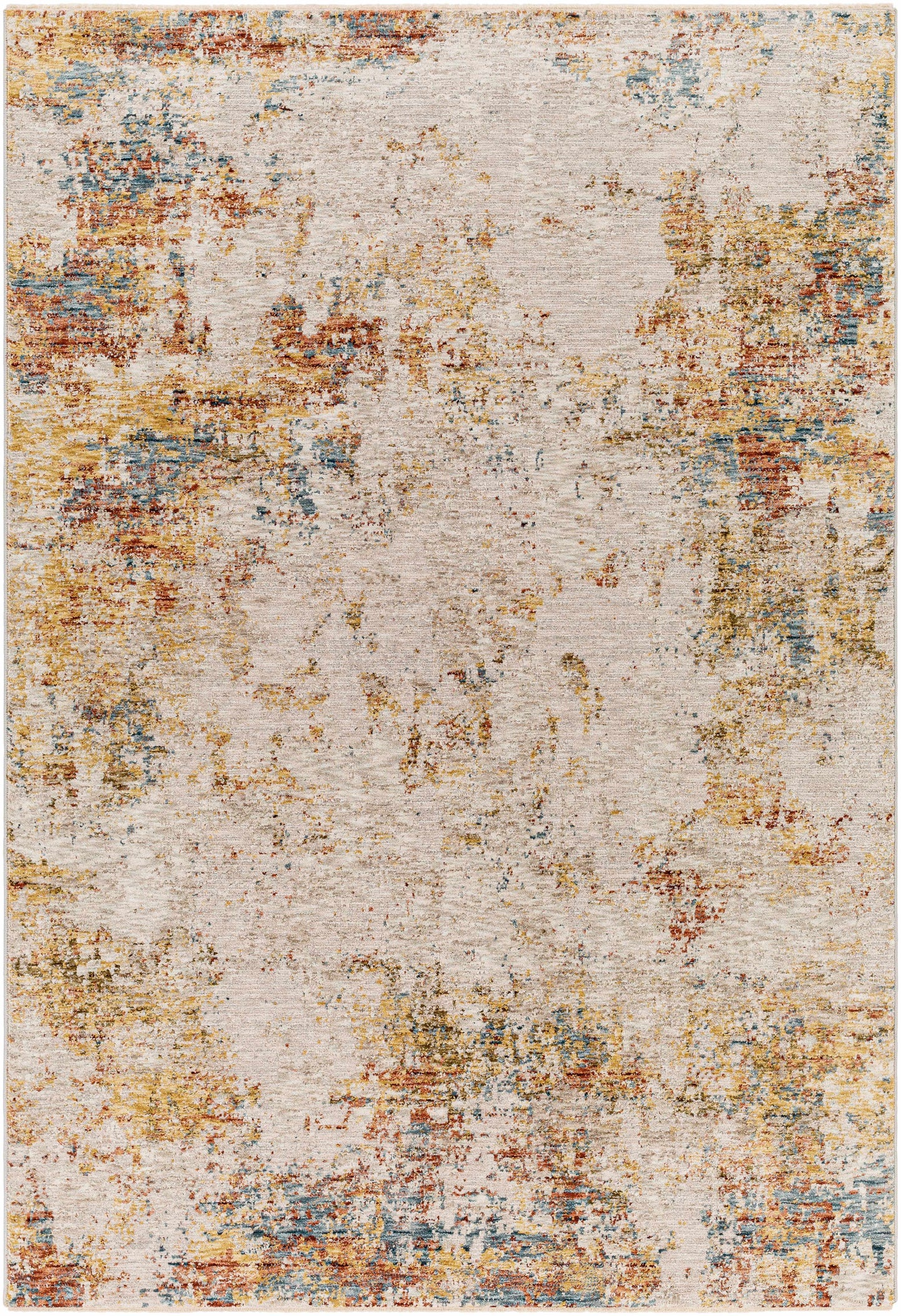 Middelburg Rock Pattern Luxe Area Rug Machine Woven Polyester