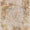 Multicolored textured area rug with a mix of earthy tones on a plain background