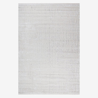 Textured gray rug on a white background