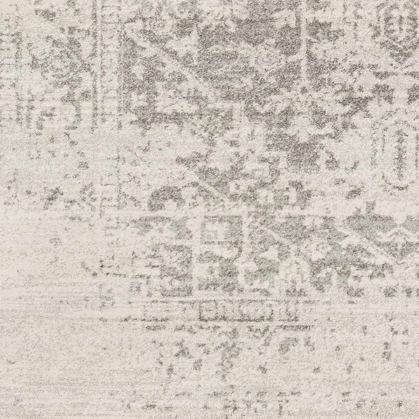 Hauteloom Rachel Area Rug Medium Pile Traditional Charcoal Gray