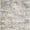 Textured area rug with neutral colors on a plain background