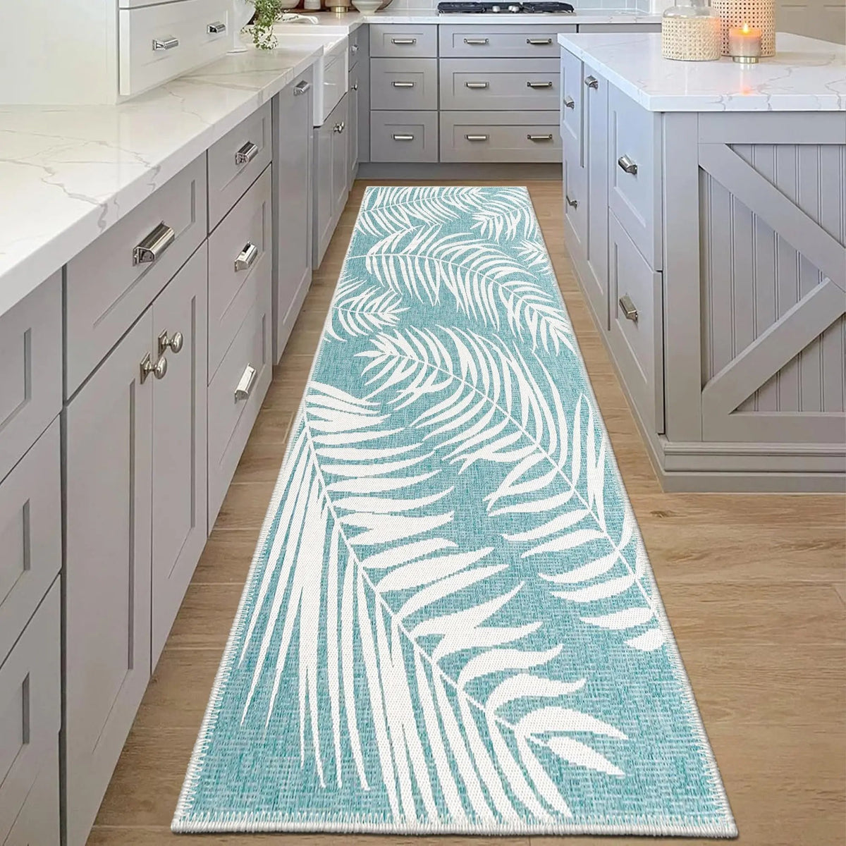 Zed Area Rug 100% Cotton Kilim Woven Stain Resistant Non-Slip-2