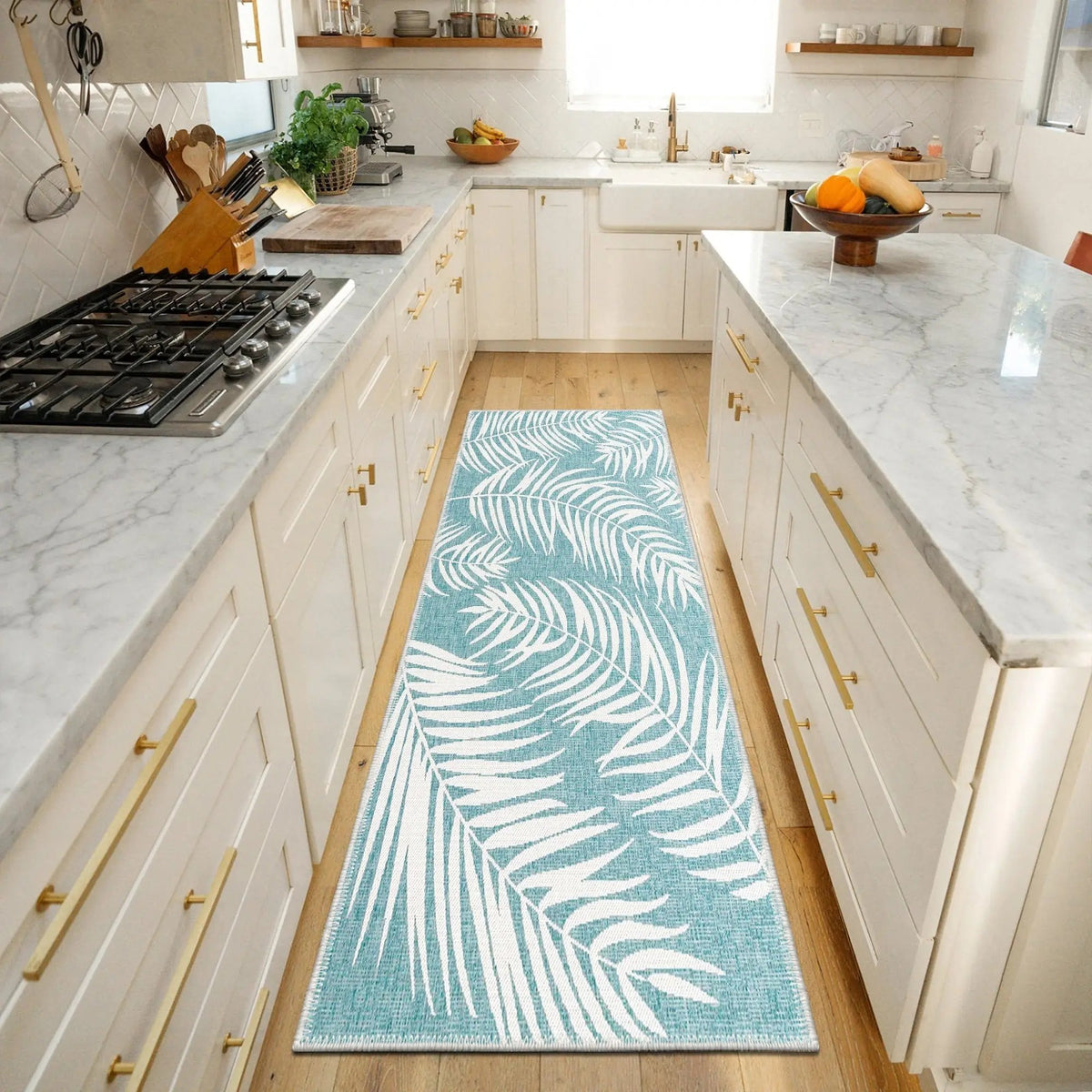 Zed Area Rug 100% Cotton Kilim Woven Stain Resistant Non-Slip-4